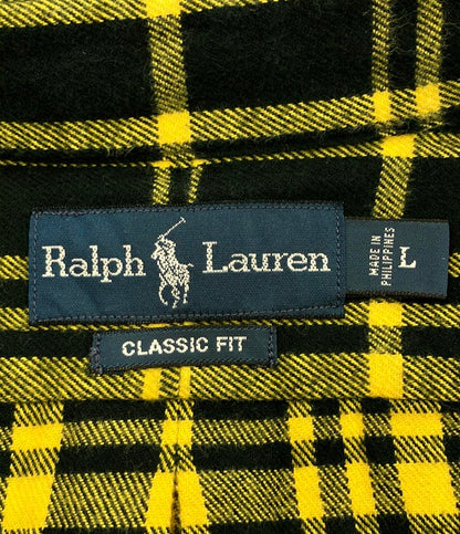 ラルフローレン ネルシャツ ボタンダウン長袖シャツ メンズ SIZE L (L) RALPH LAUREN