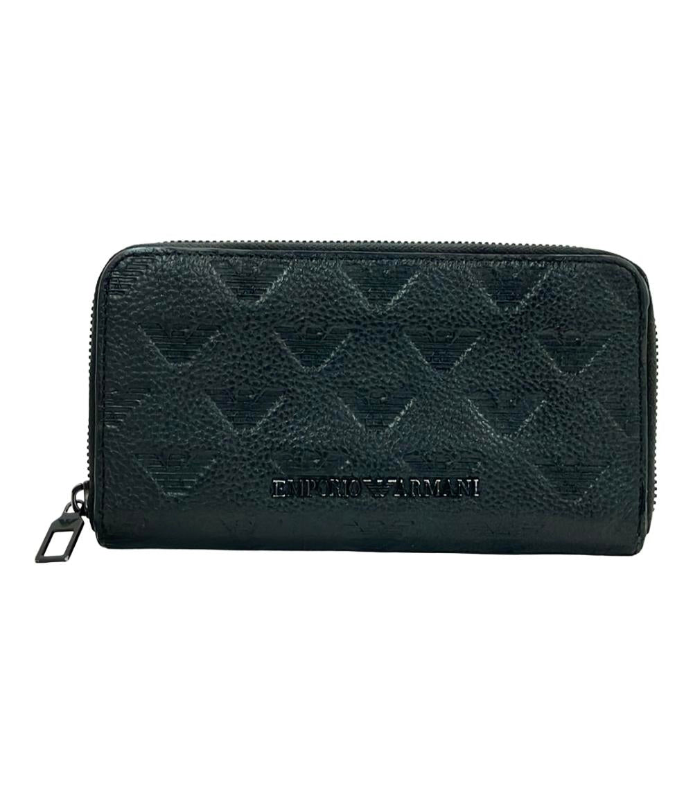 エンポリオ・アルマーニ ラウンドファスナー長財布 メンズ Emporio Armani