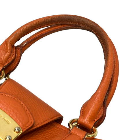 Miu Miu 2way トートバッグ ショルダーバッグ 斜め掛け レディース ミュウ ミュウ