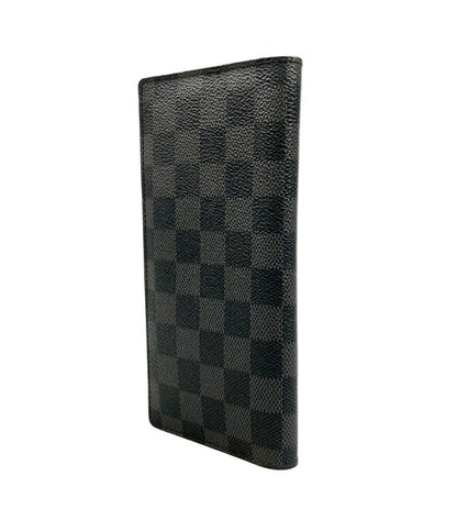 LOUIS VUITTON 長財布 ポルトフォイユ ブラザ ダミエ グラフィット N62665 メンズ ルイ・ヴィトン