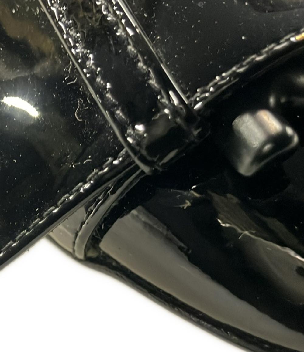 Salvatore Ferragamo ラウンドトゥエナメルパンプス レディース SIZE 5 22.5 サルヴァトーレフェラガモ