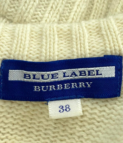 バーバリーブルーレーベル ニットワンピース レディース SIZE 38 (M) BURBERRY BLUE LABEL