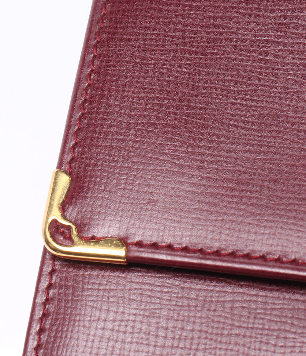 Cartier 長財布 がま口 マスト ドゥ カルティエ メンズ レディース カルティエ