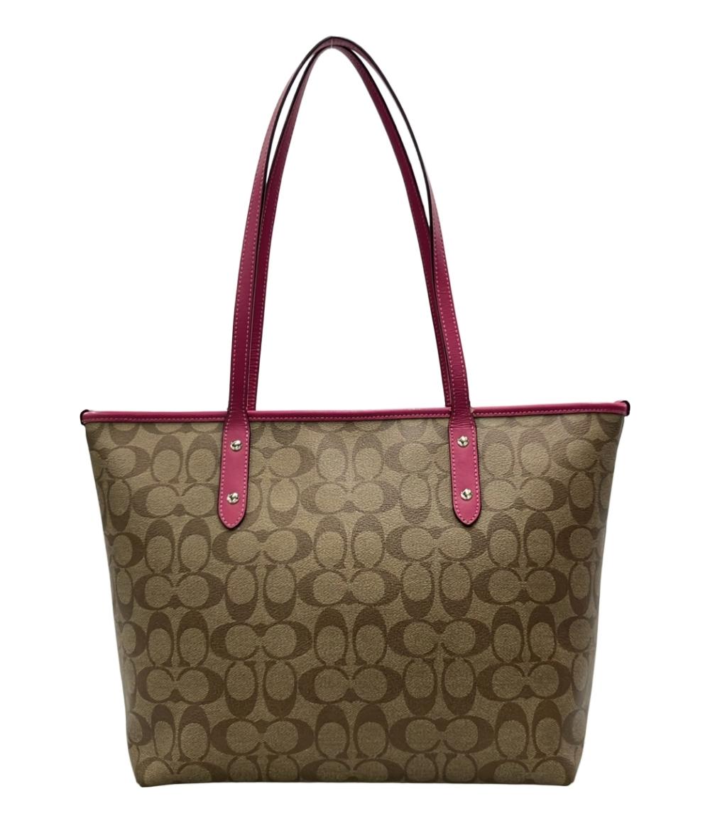 COACH トートバッグ ショルダーバッグ 肩掛け シグネチャー F58292 レディース コーチ