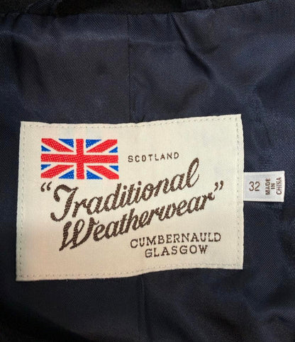 Traditional Weatherwear ノーカラーコート MALTON NO COLLAR オーバーサイズ ドロップショルダー L242KGFC00368ML レディース SIZE 32 (XS)