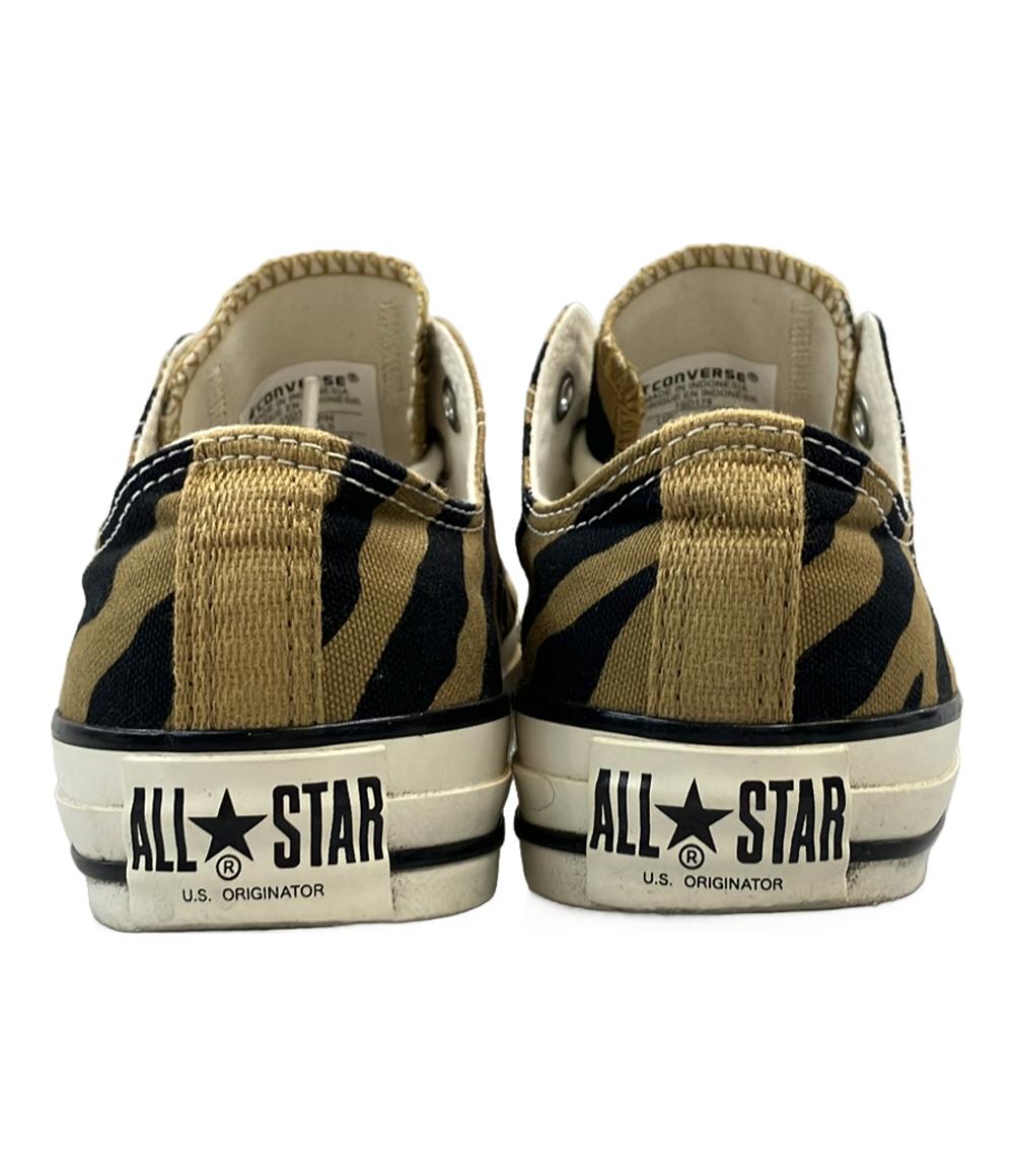 CONVERSE ローカットスニーカー タイガー柄 アニマル柄 レディース SIZE 23.5 (M) コンバース