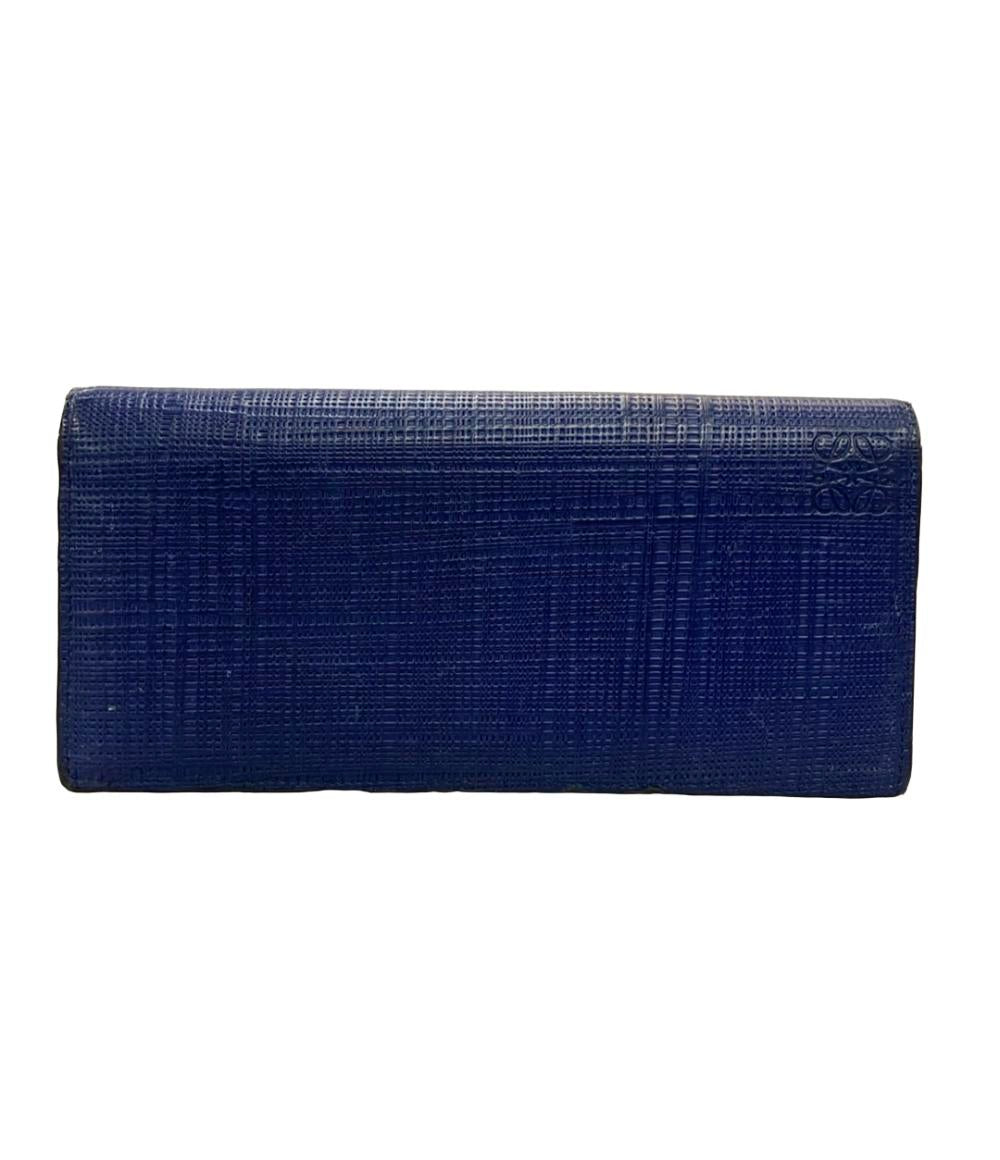 LOEWE 二つ折り長財布 レザー メンズ ロエベ