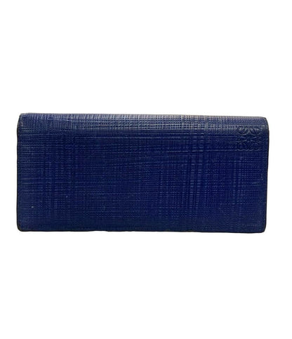 LOEWE 二つ折り長財布 レザー メンズ ロエベ
