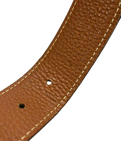 エルメス ベルト シルバー金具 Hバックル コンスタンス メンズ HERMES