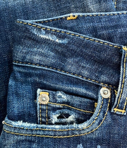 DSQUARED2 デニムパンツ ダメージ加工 レディース SIZE 34 (XS) ディースクエアード