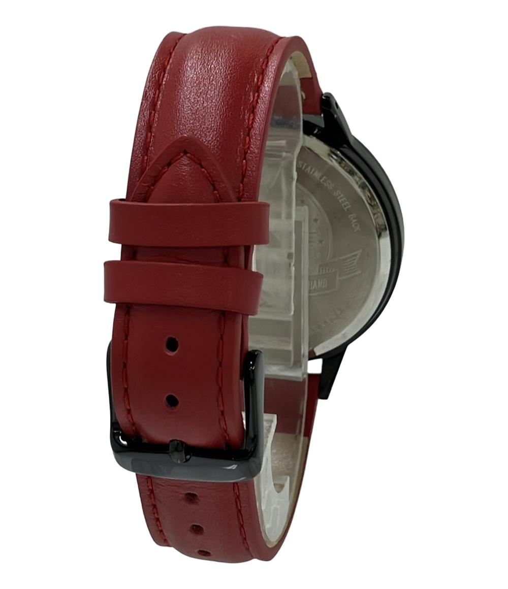 美品 腕時計 連盟空軍航空魔法音楽隊 ルミナスウィッチーズ クオーツ ブラック レディース メンズ