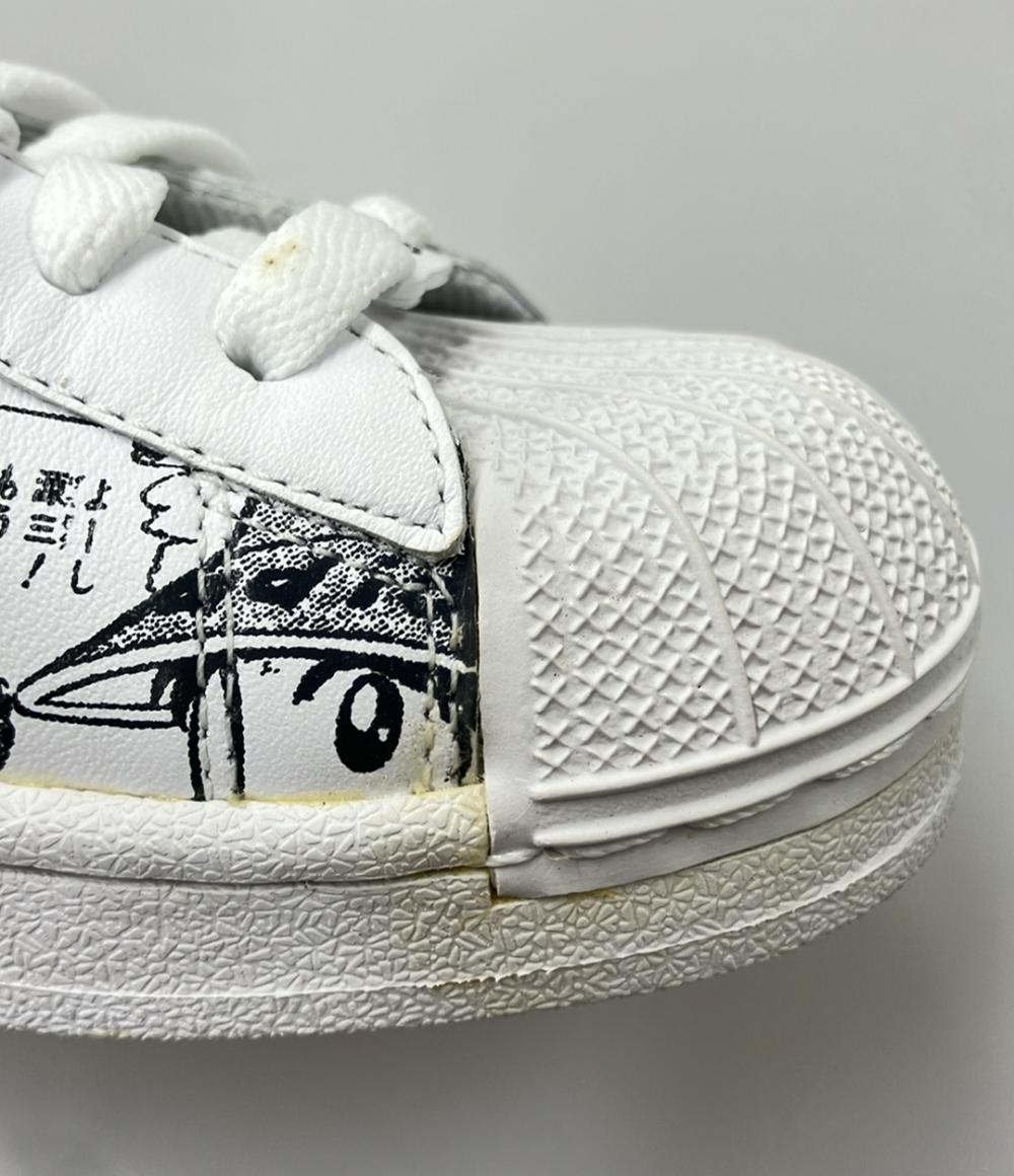 adidas ローカットスニーカー キャプテン翼コラボ SUPER STAR 35周年 114193 レディース SIZE 22.5 (S) アディダス