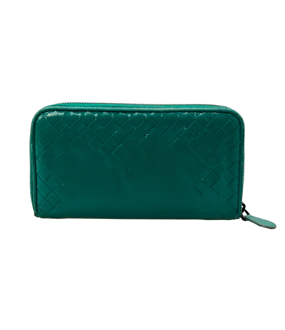BOTTEGA VENETA ラウンドファスナー長財布 イントレチャート 114076 レディース ボッテガ・ヴェネタ