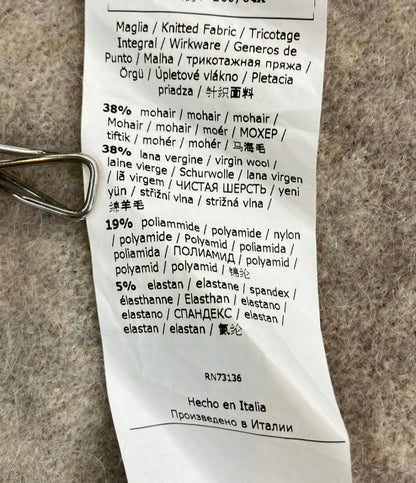 MARELLA 長袖カーディガン アンサンブル モヘア  ウール ロング コート レディース SIZE S マレーラ