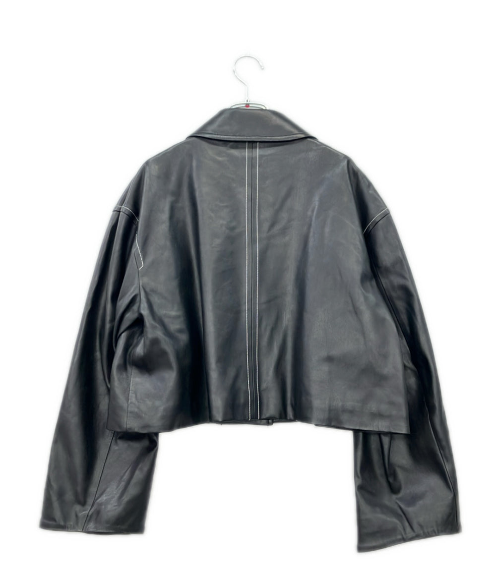 IIROT フェイクレザージャケット レディース SIZE F (M) イロット