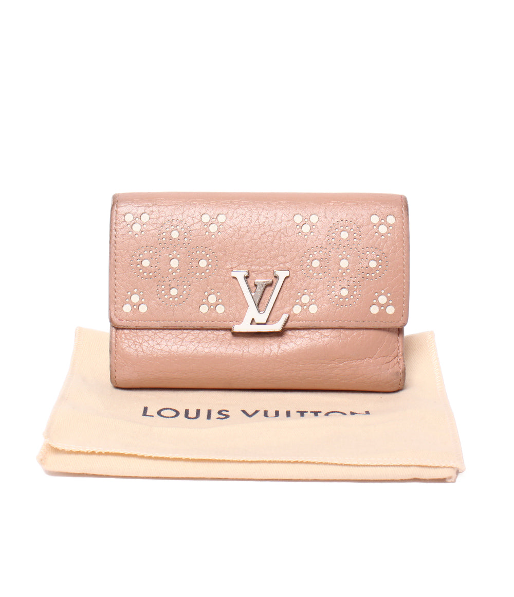 LOUIS VUITTON 三つ折り財布 ポルトフォイユ カプシーヌ コンパクト カプシーヌ M62658 レディース ルイ・ヴィトン