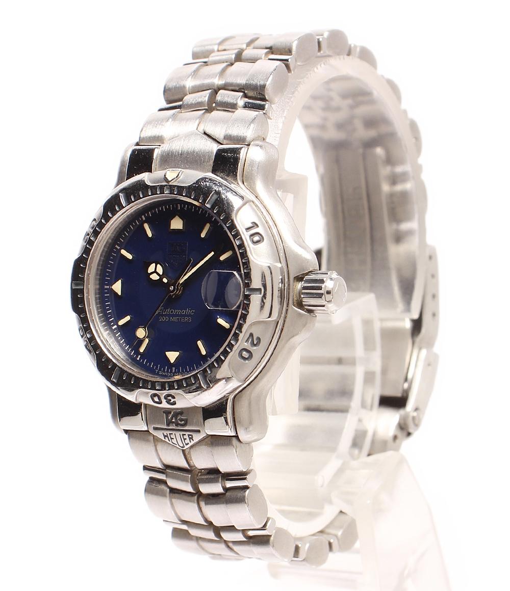 タグホイヤー 腕時計 デイト ネイビー文字盤 6000シリーズ 自動巻き  