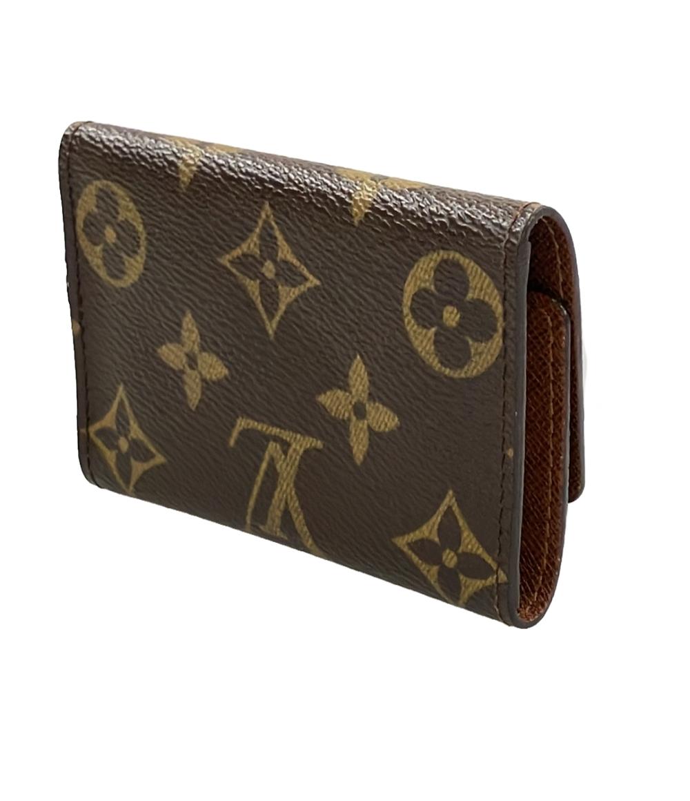 美品 ルイヴィトン 6連キーケース ミュルティクレ6 モノグラム M63630 メンズ Louis Vuitton