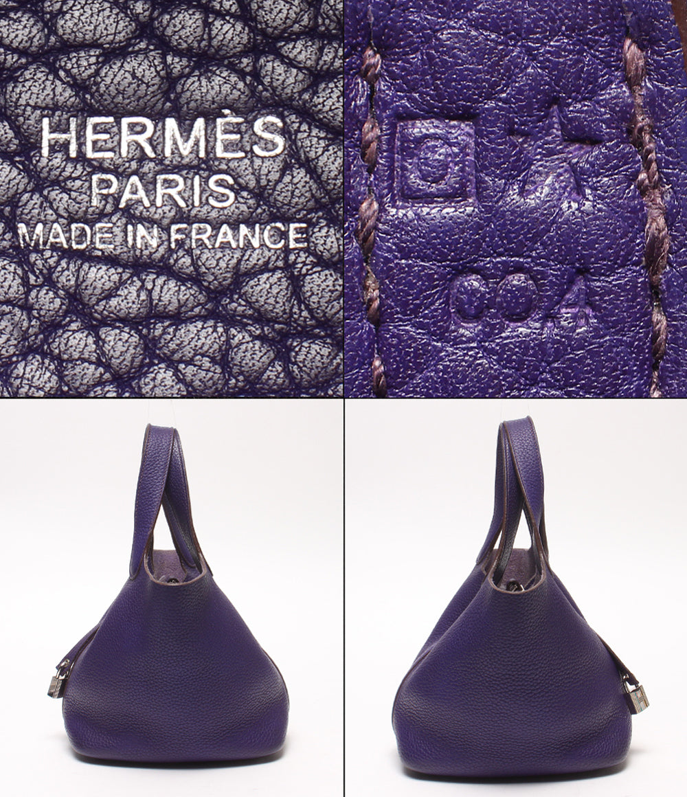 HERMES ハンドバッグ □O刻印 シルバー金具 ピコタンロックPM レディース エルメス