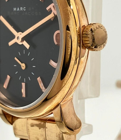 マークバイマークジェイコブス 腕時計 クオーツ ブラック MBM3332 レディース MARC BY MARC JACOBS