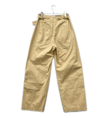HERMES ハイウエスト パンツ H5E0434DE レディース SIZE 38 (M) エルメス