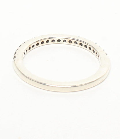美品 PANDORA リング 指輪 SV925 ハーフエタニティ レディース SIZE 10号 パンドラ