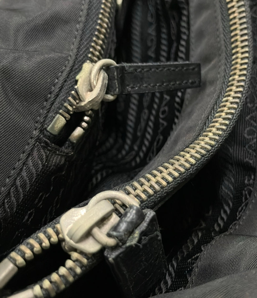 PRADA ハンドバッグ ナイロン レザー レディース プラダ