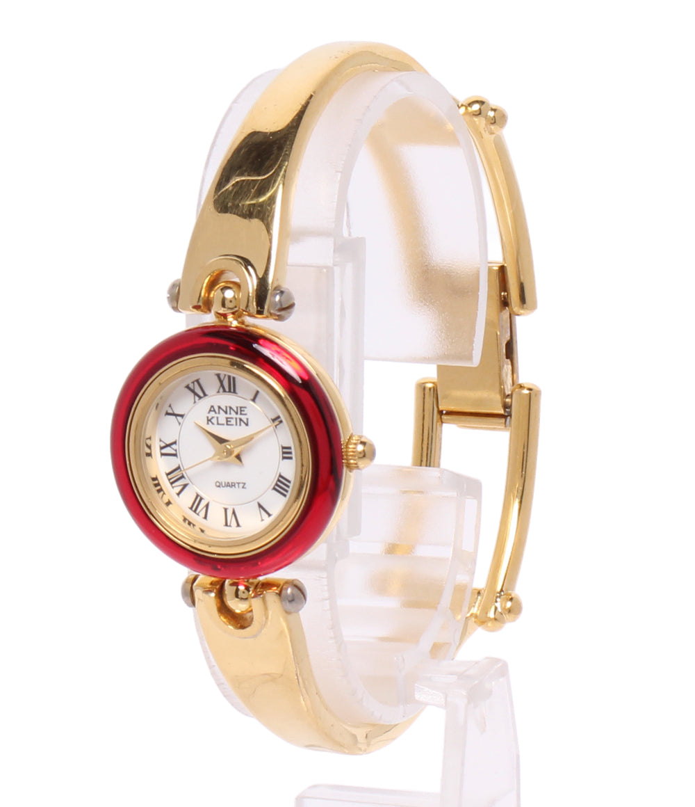 ANNE KLEIN 腕時計 チェンジベゼルウォッチ クオーツ ホワイト レディース アンクライン