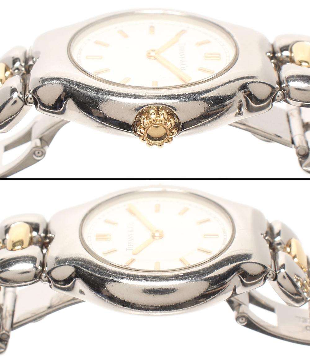 TIFFANY&Co. 腕時計 ティソロ Tesoro クオーツ ホワイト L0112