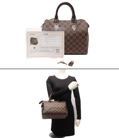 LOUIS VUITTON ハンドバッグ スピーディ25 ダミエ エベヌ N41532 レディース ルイ・ヴィトン