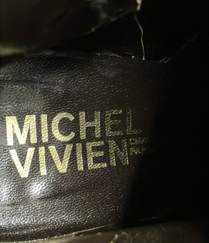 MICHEL VIVIEN ショートブーツ サイドジップ レディース SIZE 36 (23cm) ミッシェルビビアン
