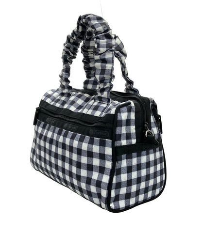 美品 LeSportsac ハンドバッグ ショルダーバッグ 2WAY 斜め掛け レディース レスポートサック