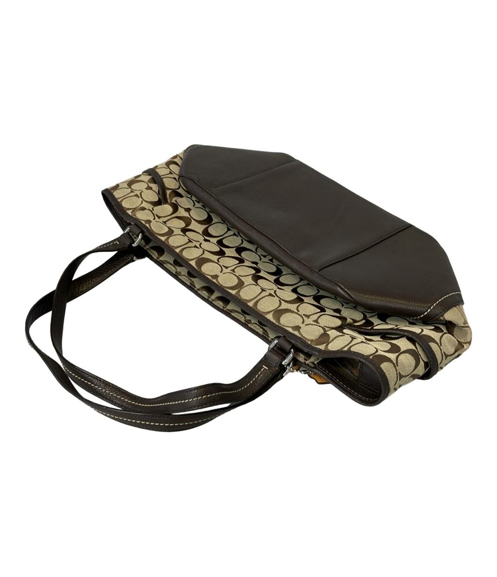 COACH トートバッグ 肩掛け シグネチャー キャリーオール 23297 レディース コーチ