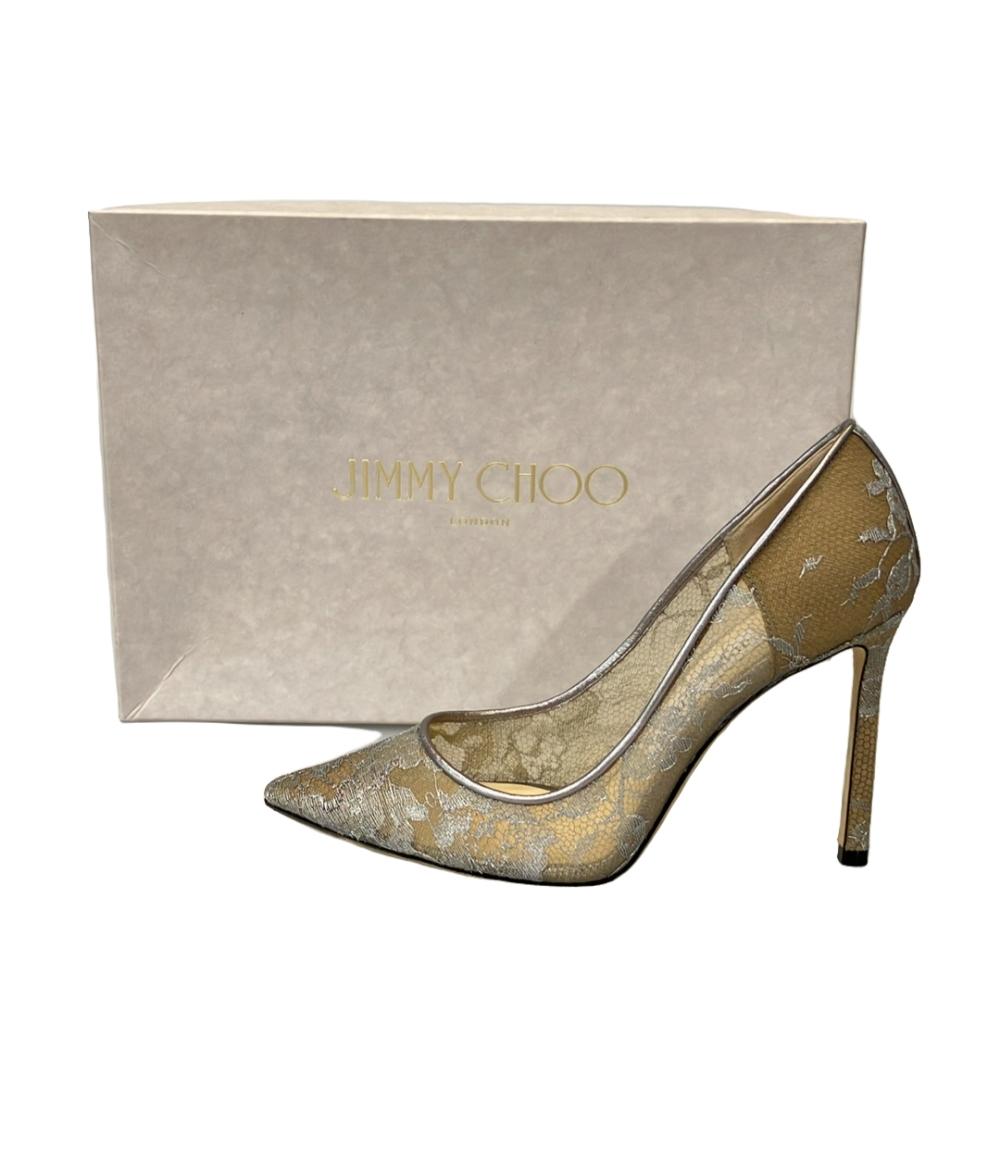 ジミーチュウ パンプス レース ポインテッドトゥー レディース SIZE 35 1/2 (S) Jimmy Choo