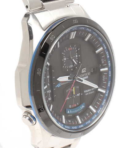 CASIO 腕時計 レッドブルレーシング 電波ソーラー エディフィス EDIFICE ソーラー ブラック EQW-A1100RB メンズ カシオ