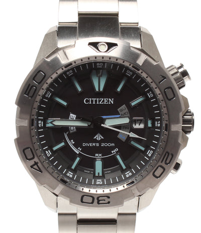 CITIZEN 腕時計 エコドライブ 電波 プロマスターマリン ソーラー ブラック H112-R012479 メンズ シチズン