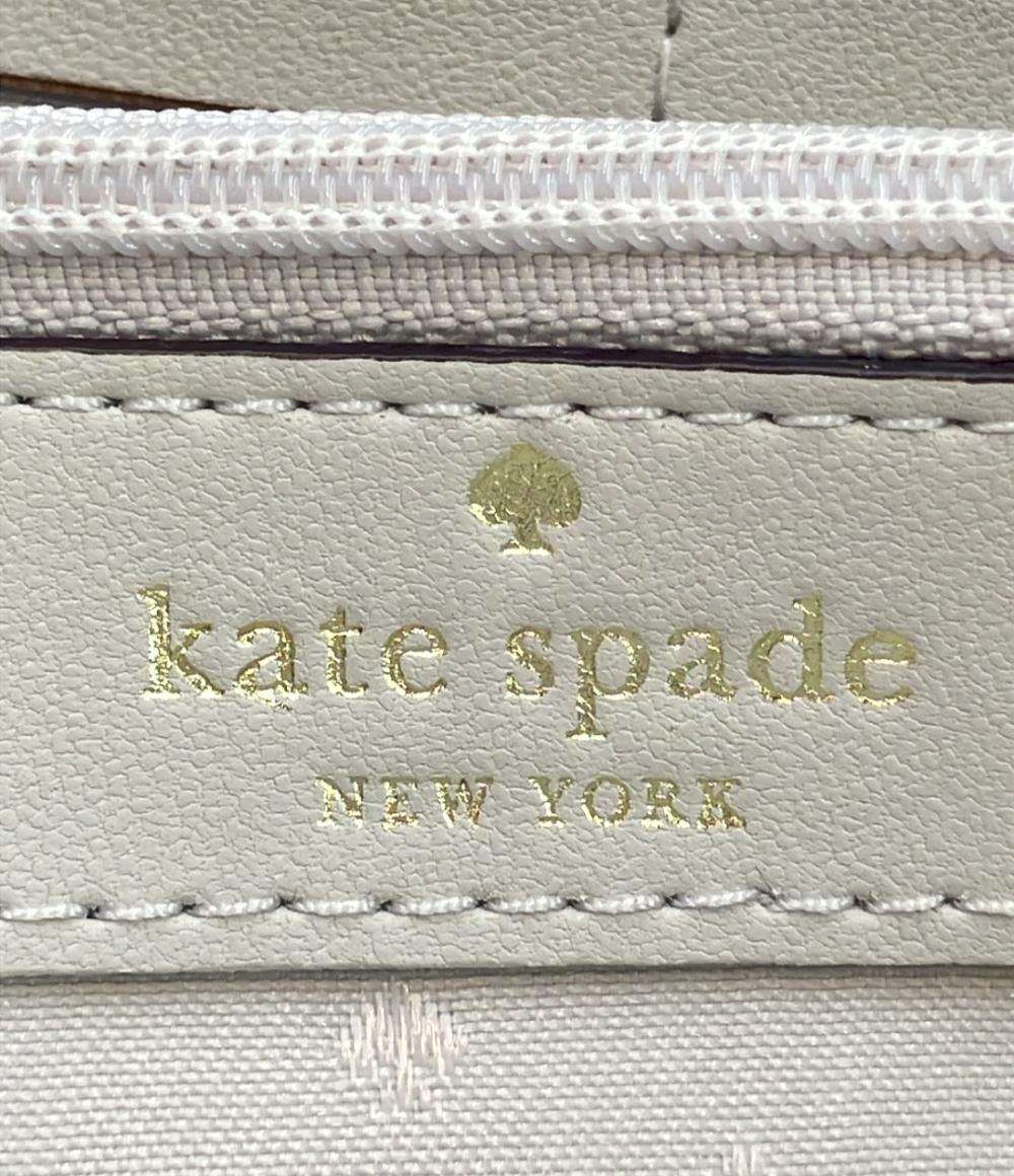 美品 Kate Spade ラウンドファスナー長財布 レディース ケイトスペード