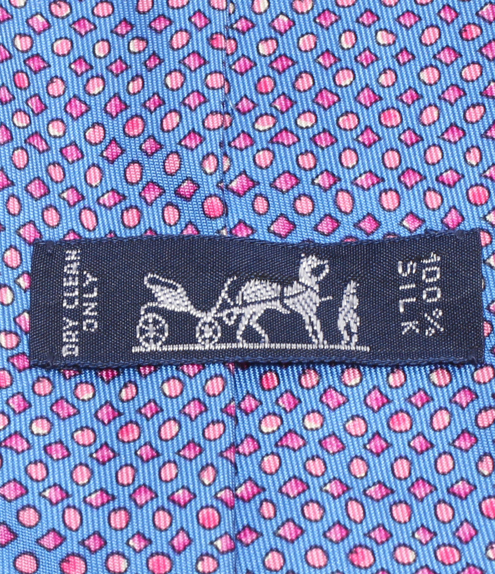 美品 HERMES ネクタイ シルク100％ メンズ エルメス