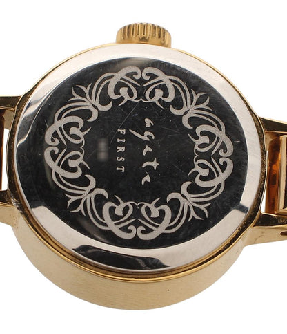 agete 腕時計 クオーツ シェル レディース アガット