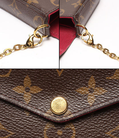 LOUIS VUITTON チェーンショルダーバッグ チェーンウォレットバッグ 斜め掛け ポシェット フェリシー モノグラム M81896 レディース ルイ・ヴィトン