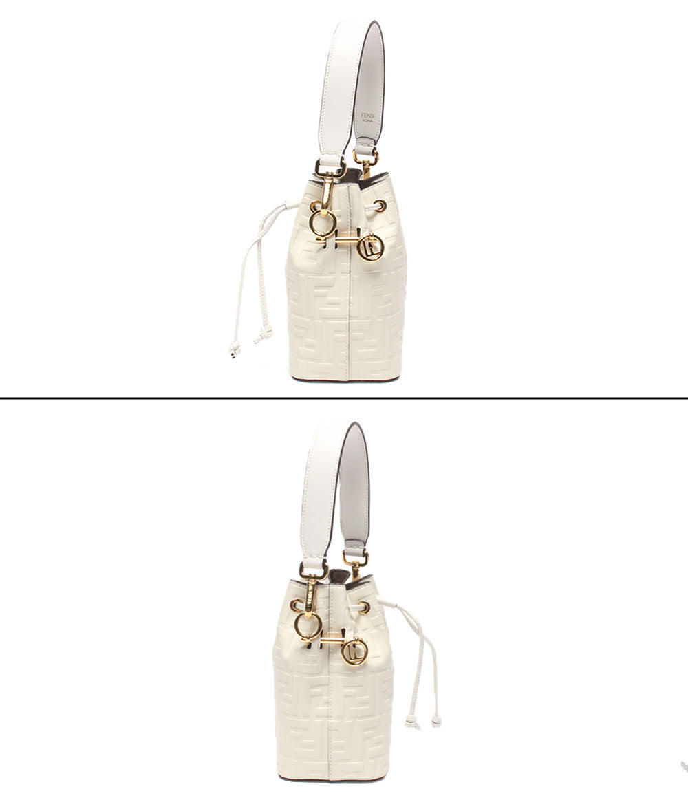 美品 FENDI 2WAYハンドバッグ ショルダーバッグ 肩掛け モン トレゾール 8BS010 レディース フェンディ