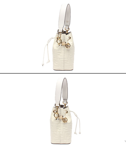 美品 FENDI 2WAYハンドバッグ ショルダーバッグ 肩掛け モン トレゾール 8BS010 レディース フェンディ