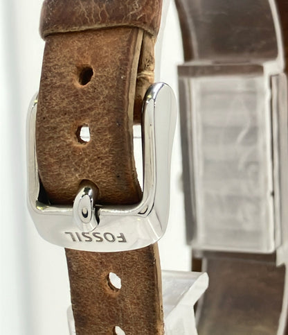 FOSSIL 腕時計 クオーツ シルバー ES3854 レディース フォッシル