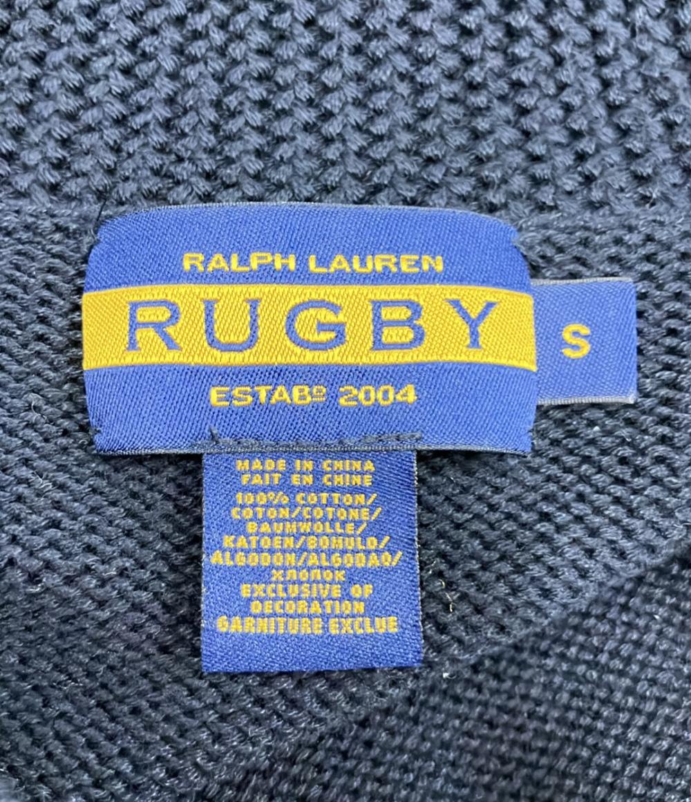 ラルフローレンラグビー ショールカラーニットカーディガン メンズ SIZE S RALPH LAUREN RUGBY