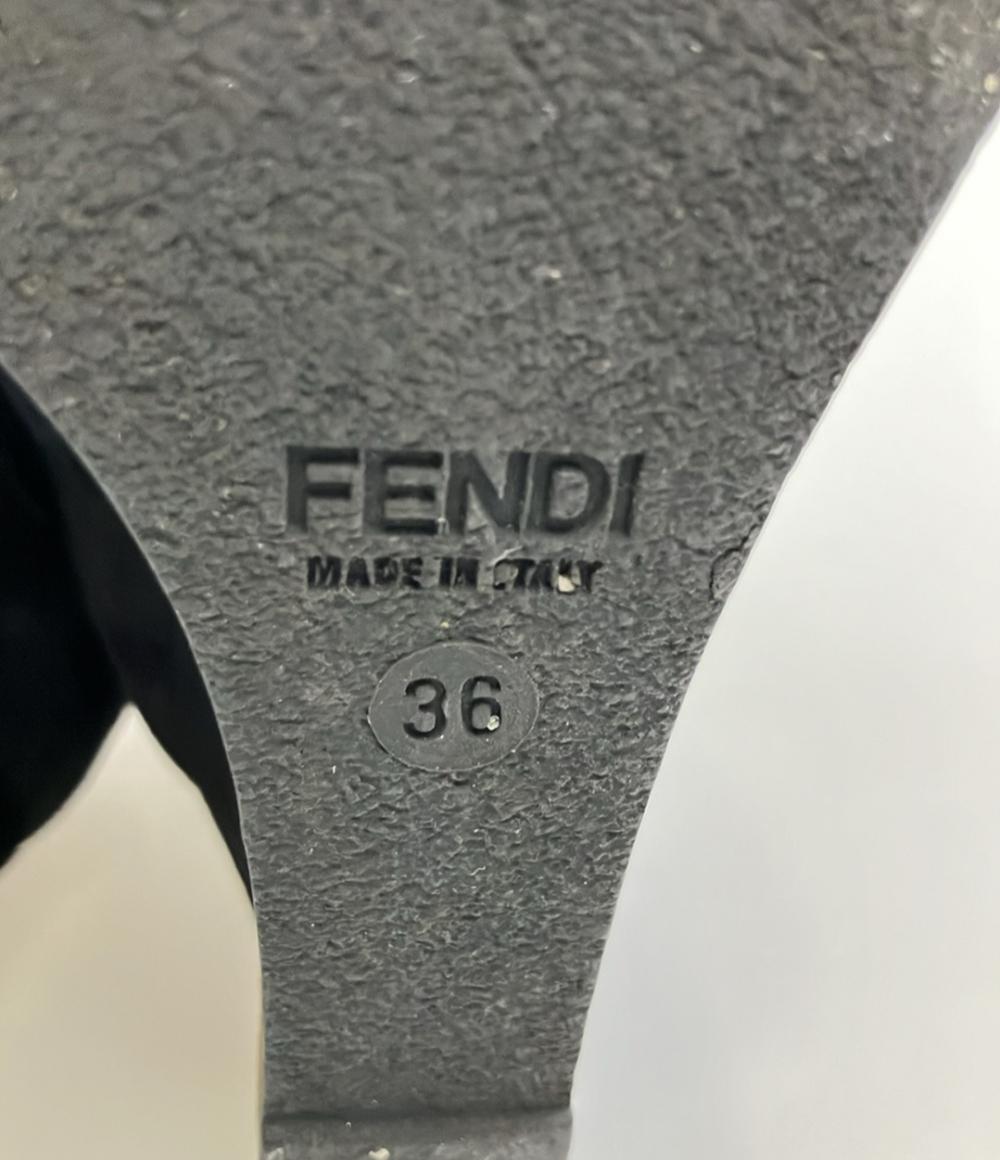 フェンディ サイドゴアブーツ ウェッジソール レディース SIZE 36 (M) FENDI