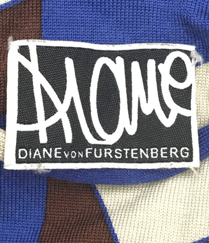 ダイアンフォンファステンバーグ  長袖ワンピース シルク100％ スナップボタン      レディース SIZE 4 (XS以下) DIANE von FURSTENBERG