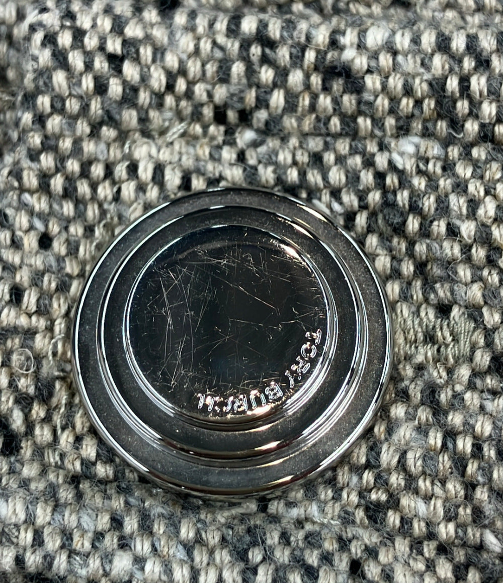 Tory Burch Vネック ツイード半袖ワンピース レディース SIZE 4 (M) トリーバーチ