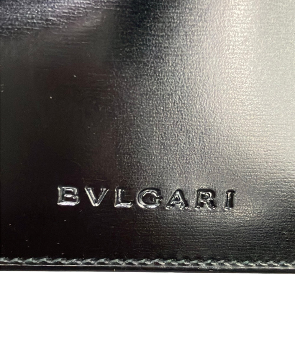 美品 BVLGARI 二つ折り財布 メンズ ブルガリ