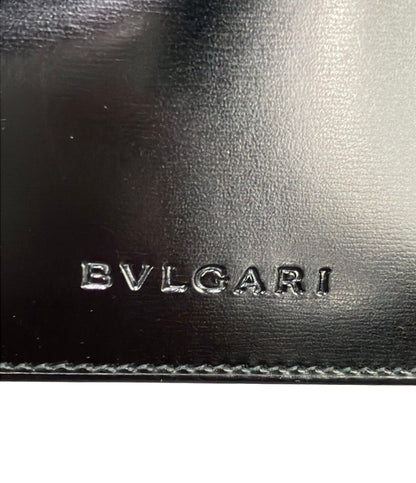 美品 BVLGARI 二つ折り財布 メンズ ブルガリ