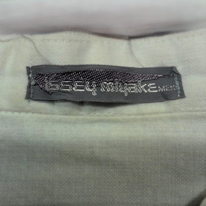 イッセイミヤケ  長袖シャツ 筆タグ リネンプルオーバー 80s    LG11365 メンズ SIZE M  ISSEY MIYAKE